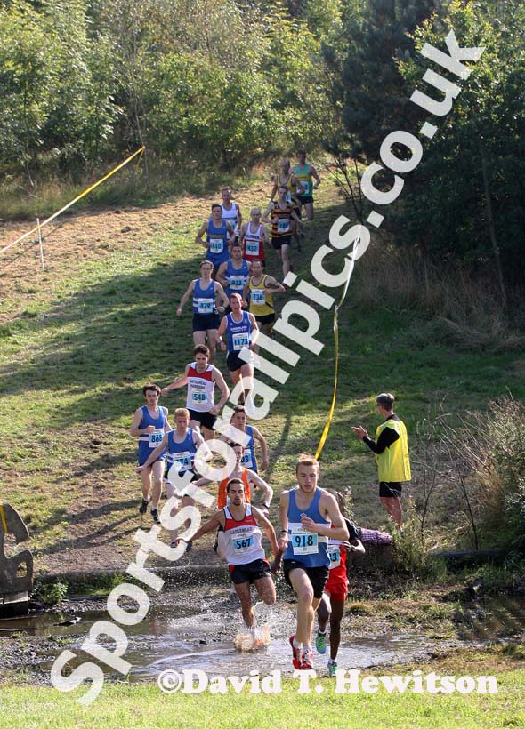 Nick Swinburn (Morpeth) leads during the Sherman Cup, Hedley Farm, Tanfield,  County Durham.